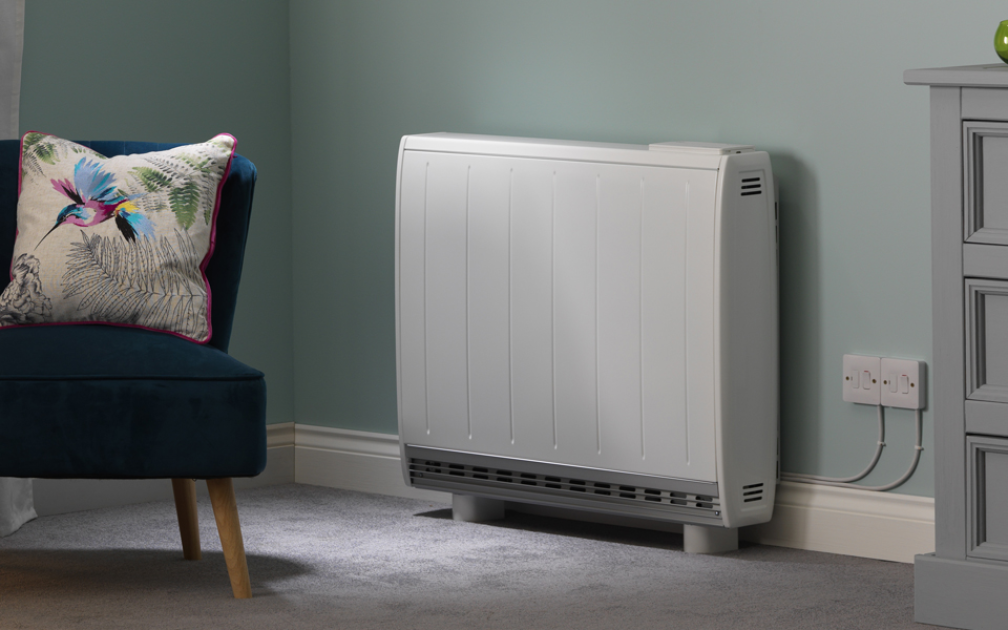 Dimplex Quantum electric heater installed in residential property