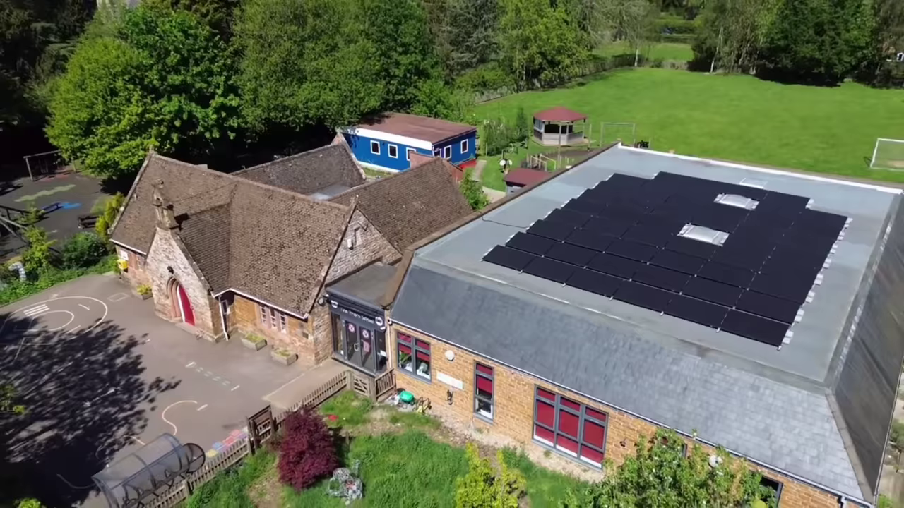 The Priors School Solar Panel Installation